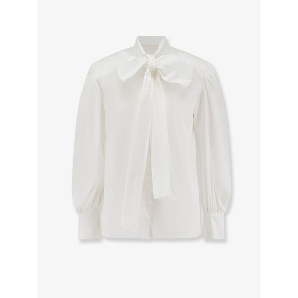 Actualee Women Cotton Blend Shirt With Padded Shoulders